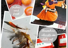 Tangerine Tango Visits a Mood Board