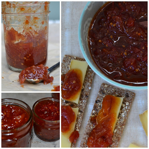 Ways to use tomato jam.