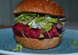 Beet Burgers for Meatless Monday