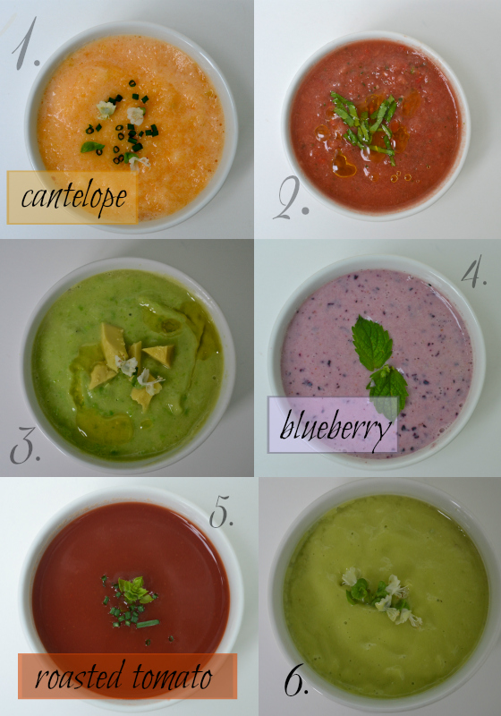 cold summer soups meatless monday