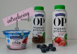 Stonyfield Introduces Greek Chia and OP