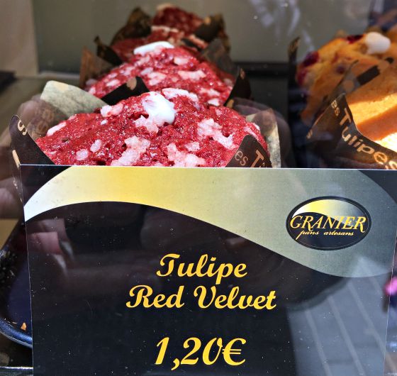 red velvet cupcakes in Lloret del Mar