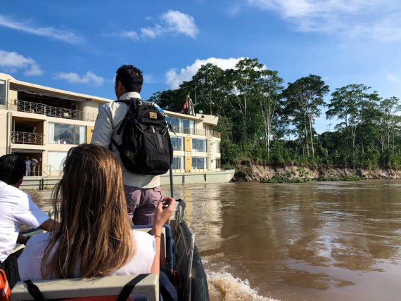 responsibly cruising Peru's Amazon