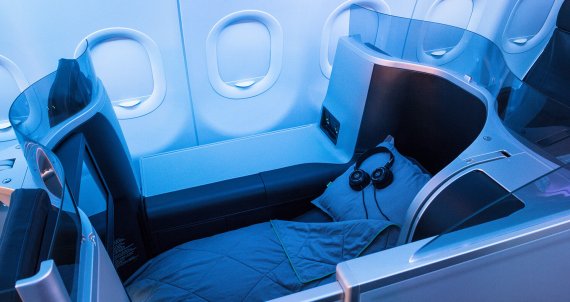 JetBlue lie flat seats