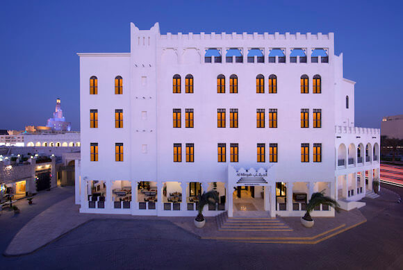 exterior souq waqif hotel