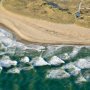aerial view of beaches in Nantucket